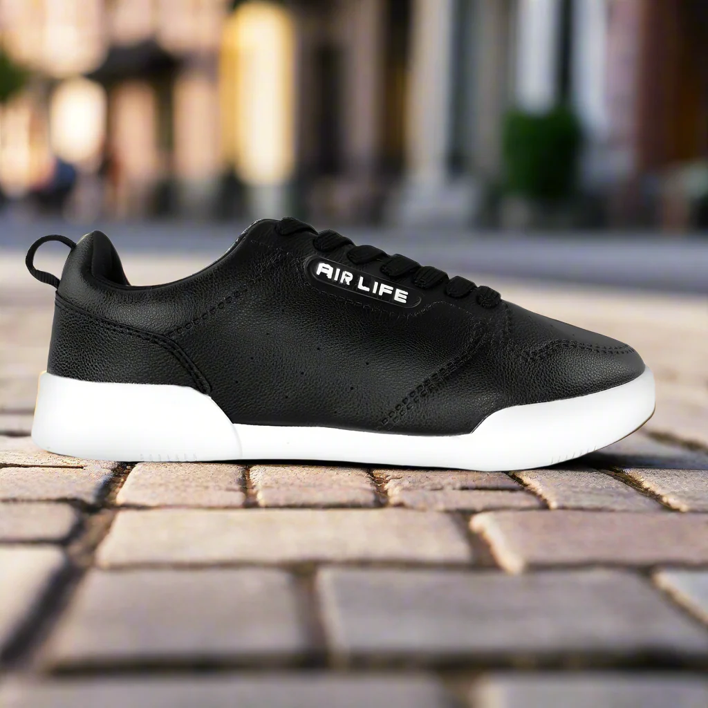 AIRLIFE FASHION SHOES -BLACK - Image 5