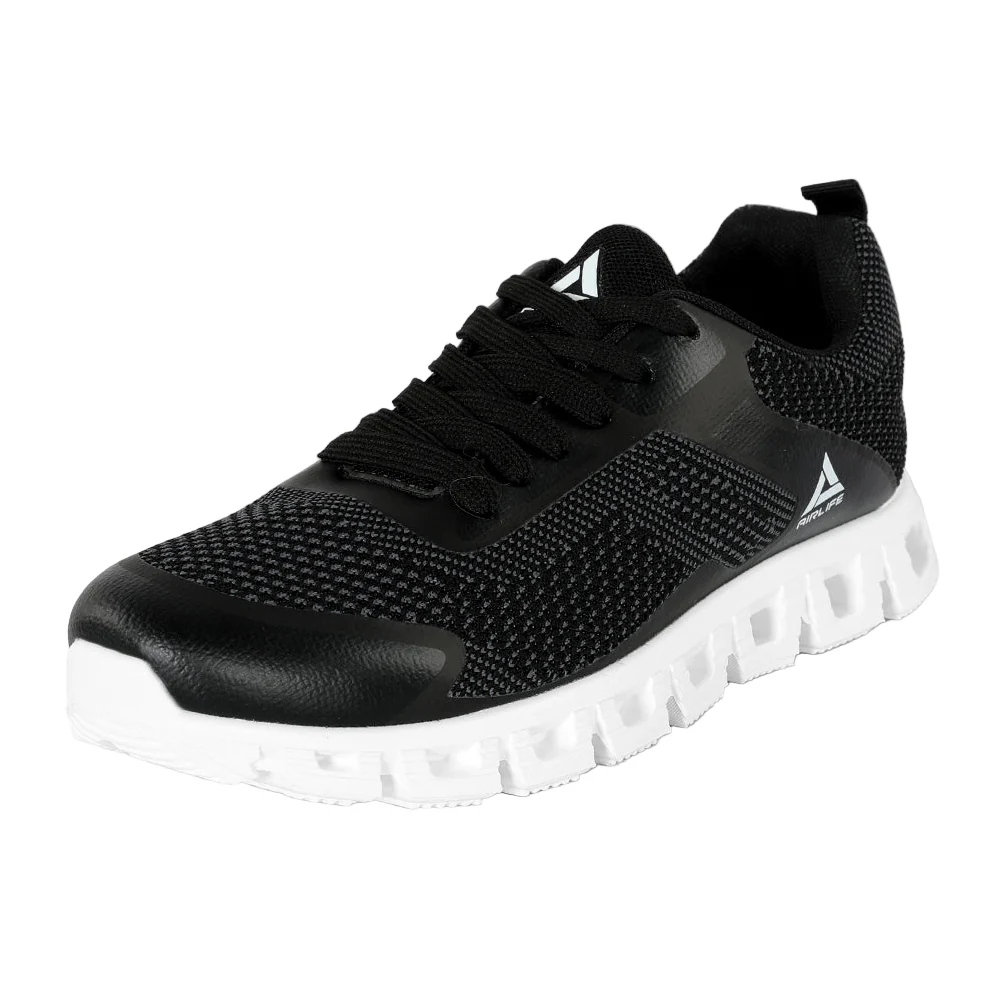 AIRLIFE SPORT SHOES - BLACK - Image 3