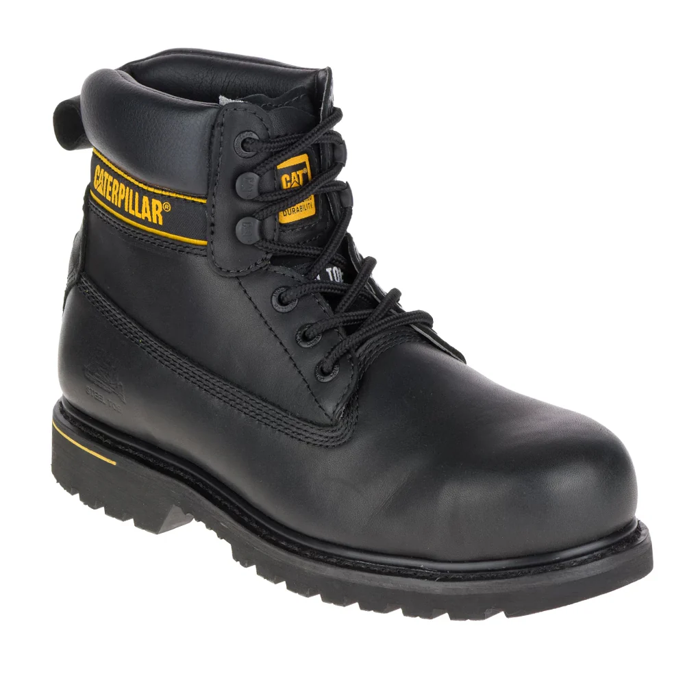 CAT HOLTON S3 HRO SRC SHOES - BLACK - Image 8