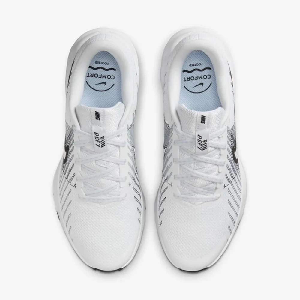 W NIKE RUN DEFY - WHITE - Image 4
